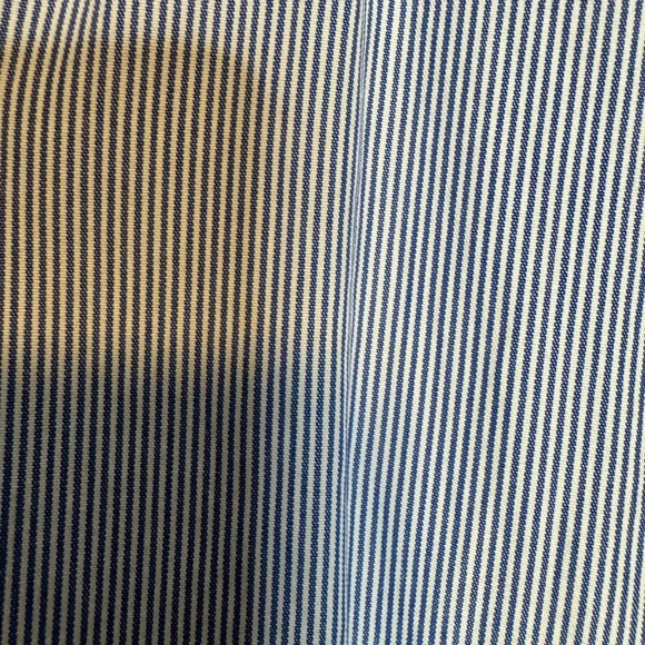 Ralph Lauren Men’s MCMEEL Button Up Dress Shirt Medium Blue Stripe - Picture 3 of 7